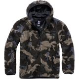 Jas Brandit Teddyfleece Worker Donker Camouflage