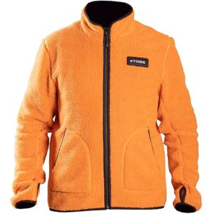 Middenlaag Jack TOBE Terra Fleece Pile Oranje Peel