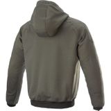 Motorhoodie Alpinestars Ageless Military Groen-Melange