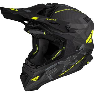 Crosshelm FXR Helium Carbon HiVis-Houtskool