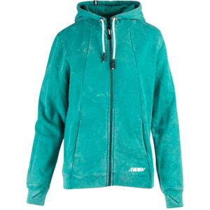 Hoodie Dames 509 A Frame Full Zip Smaragdgroen