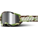 Crossbril 100% Strata 2 Camo-Zilver