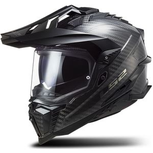 Adventure Helm LS2 MX701 C EXPLORER Glanzend Koolstofvezel