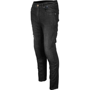 Motorjeans GMS Rattle Zwart-Grijs