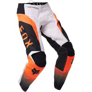 Fox - 180 Lean - Motorbroek - Zwart - 600D Polyester - Hitte- en Slijtvaste Kniestukken
