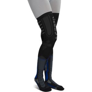 Sokken Acerbis X-Leg Pro Zwart-Blauw