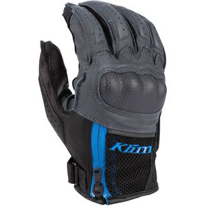 Motorhandschoenen Klim Induction Asfalt - ‘Electric Blue Lemonade’