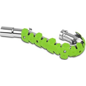 Armadillo - Hoofdpijp Bescherming - Roestvrij Staal - Siliconen - 22 cm