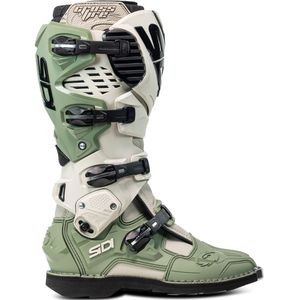SiDI - Crossfire 3 - Motorlaarzen - Groen - Bruin - Professioneel