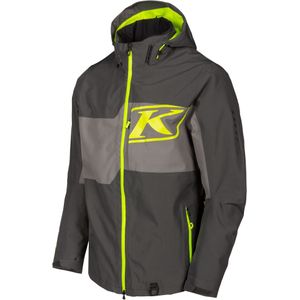 Jas Klim Powerxross Grijs-HiVis