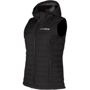 Bodywarmer Dames Klim Arise Mid Layer Zwart-Metallic Zilver