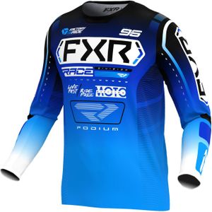 Crosstrui FXR Podium Blauw-Wit