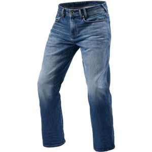 Rev'It! Philly 3 LF Motorjeans Medium Blauw Afgewassen