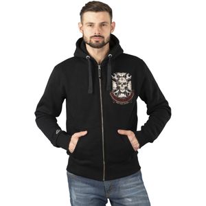 Hoodie West Coast Choppers Mechanic Zip Zwart