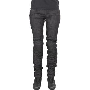 Motorjeans Dames Richa Skinny Zwart