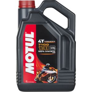 Motorolie Motul 7100 4T 4L Volledig Synthetisch