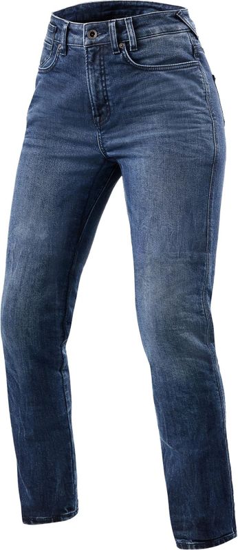 Motorjeans Dames Rev'It! Victoria 2 SF Medium Blauw