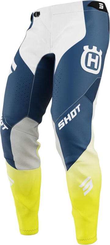 Shot - Aerolite Hva - Off-road Broek - Zwart - Poly-stretchstof