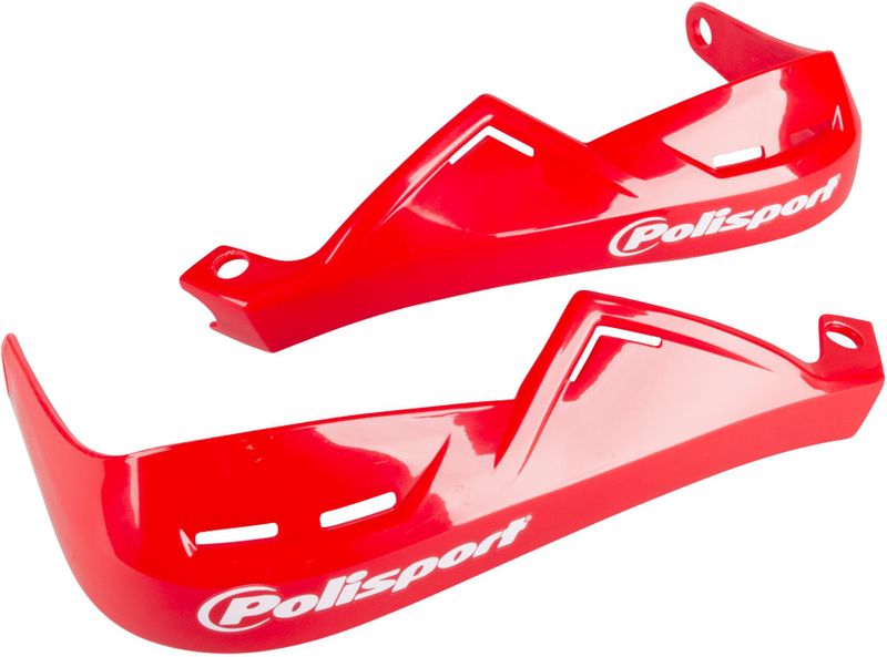 Handkappen Polisport Evolution (integral) + Mounting Kit Magura Ø22mm Wit