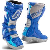 Acerbis - X-Team - Crosslaarzen - Blauw-Grijs - Microvezel - Schokbestendig