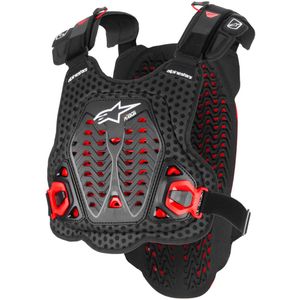 Lichaamsbeschermer Alpinestars A-5 Plasma Zwart-Rood-Wit