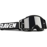 Crossbril Raven Sniper Crew Zwart - Zwart Smoke