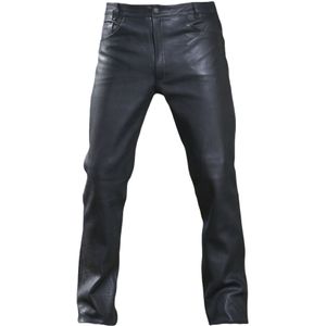 Motorjeans GMS ZG75901 Dames Leer Zwart