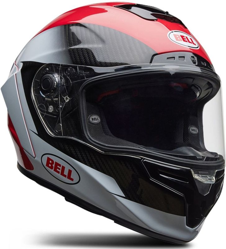 Integraalhelm Bell Race Star DLX Flex Corsa Rood-Wit