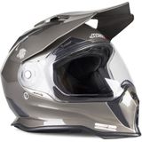 Adventure Helm Just1 J14 Solid Adventure Grijs