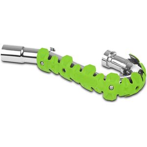 Polisport - Armadillo - Uitlaatpijpbeschermer - Mix van Roestvrij Staal en Siliconen