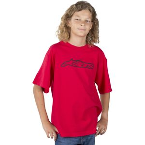 T-shirt Kinderen Alpinestars Blaze Rood-zwart