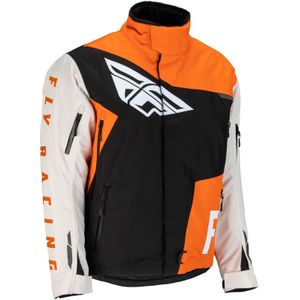 Jas FLY Racing SNX PRO Oranje-Grijs-Zwart