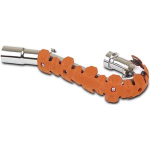 Armadillo - Head Pipe Guard - Zwart - Roestvrij Staal en Siliconen