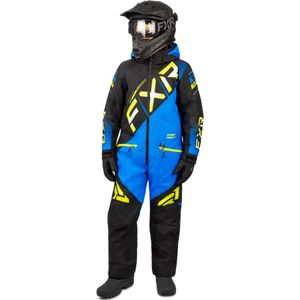 Sneeuwpak Kinderen FXR CX Zwart-Blauw-Hi Vis