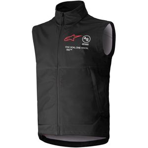 Techstar - Softshell Vest - Zwart - Winddicht - Lichtgewicht