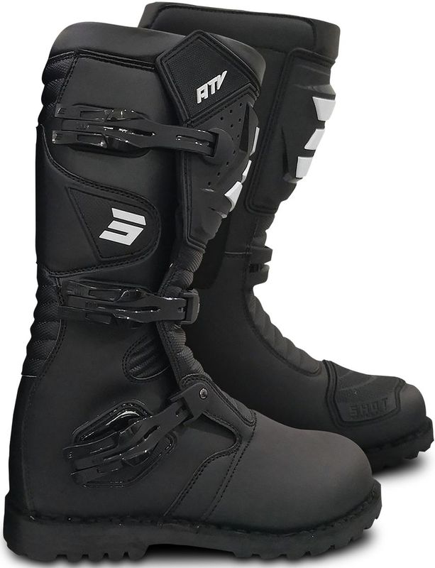 SHOT - ATV/Trail - Off-road Laarzen - Zwart - Duurzame Constructie