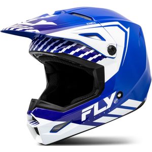 Crosshelm FLY Racing Kinetic Blauw