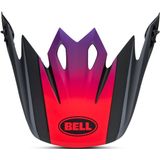 Crosshelm-klep Bell MX-9 Mips® Mat Zwart-Rood