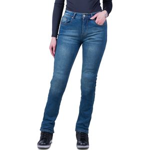 Motorjeans Dames Course Rey Straight/Regular Fit Donkerblauw