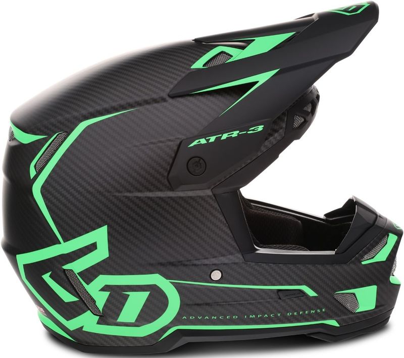 Crosshelm 6D ATR-3 Nova Mat Neon Groen