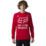 T-shirt FOX X Honda LS Flame Rood
