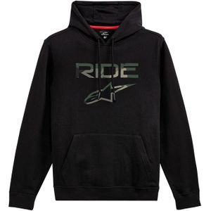 Hoodie Alpinestars Ride 2.0 Zwart