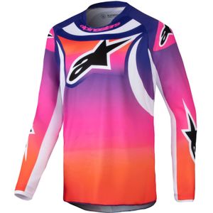 Crosstrui Kinderen Alpinestars Racer Wurx Multi-Wit