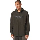 Hoodie Oakley Teddy Full Zip ‘New Dark Brush’-Zwart
