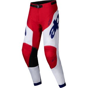 Crossbroek Alpinestars Racer Veil Helder Rood-Wit