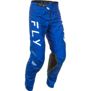 Crossbroek FLY Racing Kinetic Center Marineblauw-Wit