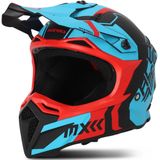 Crosshelm Acerbis Profile 5 Rood-Blauw