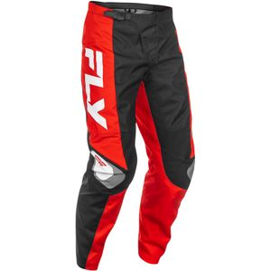 FLY Racing - F-16 - Crossbroek - Zwart - 600D Polyester - Ergonomisch Voorgevormde Knie