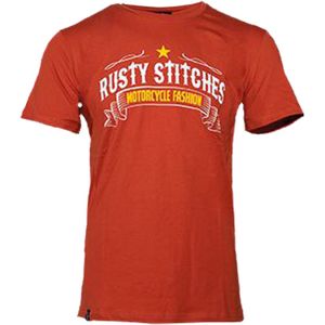 T-shirt Rusty Stitches #103 (Rusty Red) Multi