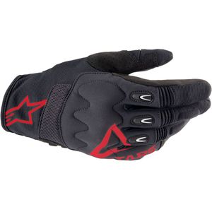 Crosshandschoenen Alpinestars Techdura Fire Rood-Zwart